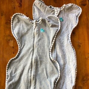 Two (8-13 lb) Love to Dream SwaddleUp sleep sacks